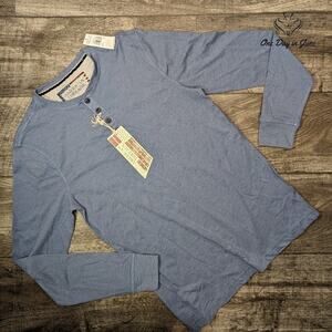 American Threads Long Sleeve Tee Shirt Size S